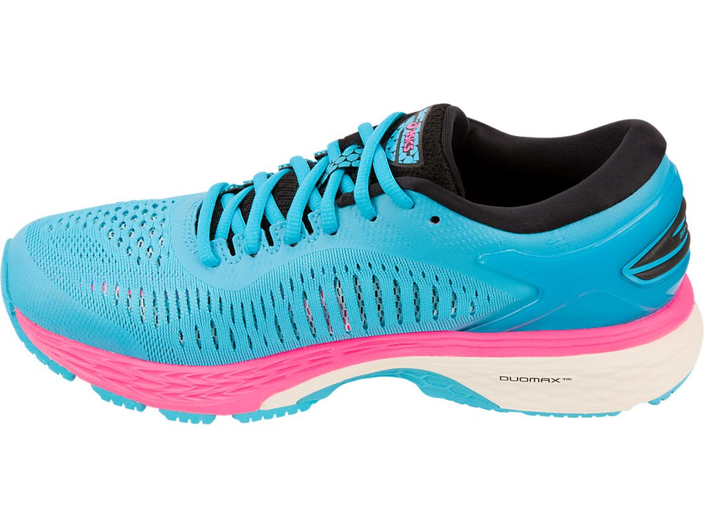 Asics Gel-Kayano 25 Running Shoes For Women Light Turquoise/Black 288WVRRD