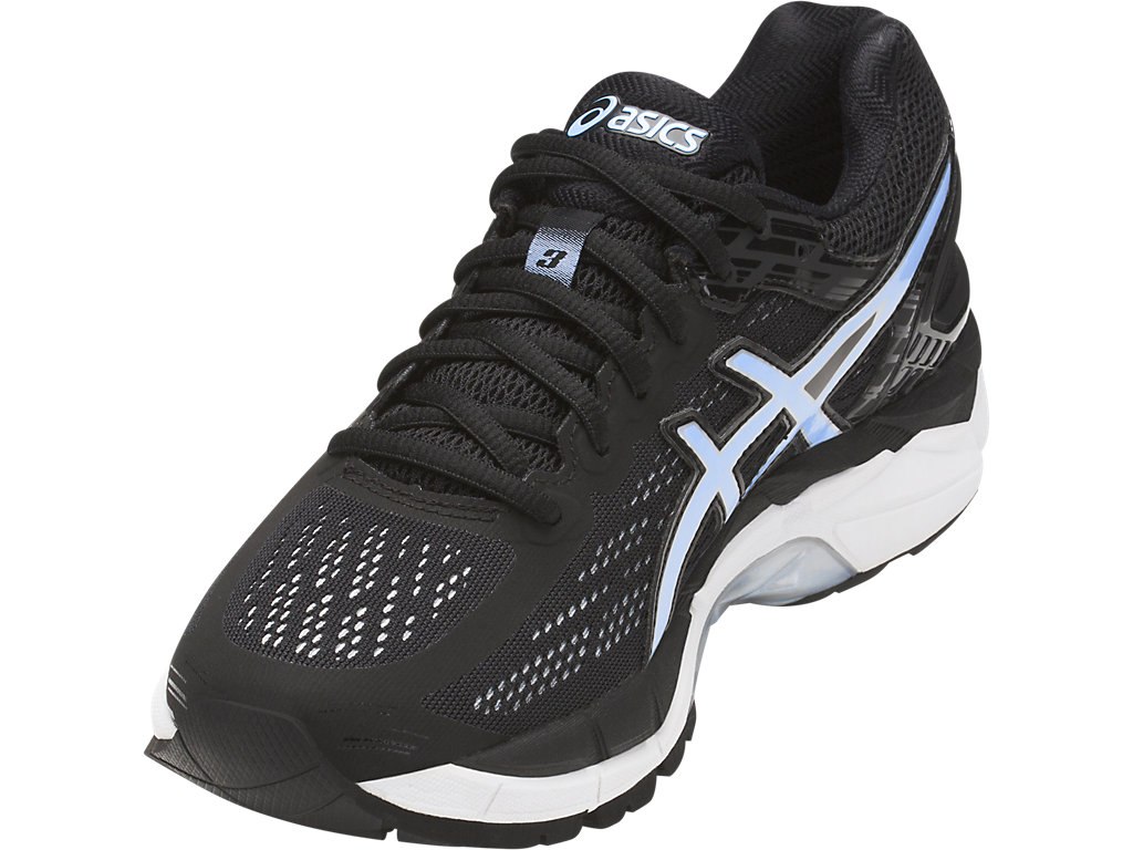 Asics Gel-Pursue Running Shoes For Women Black/Blue/White 294UMFSD
