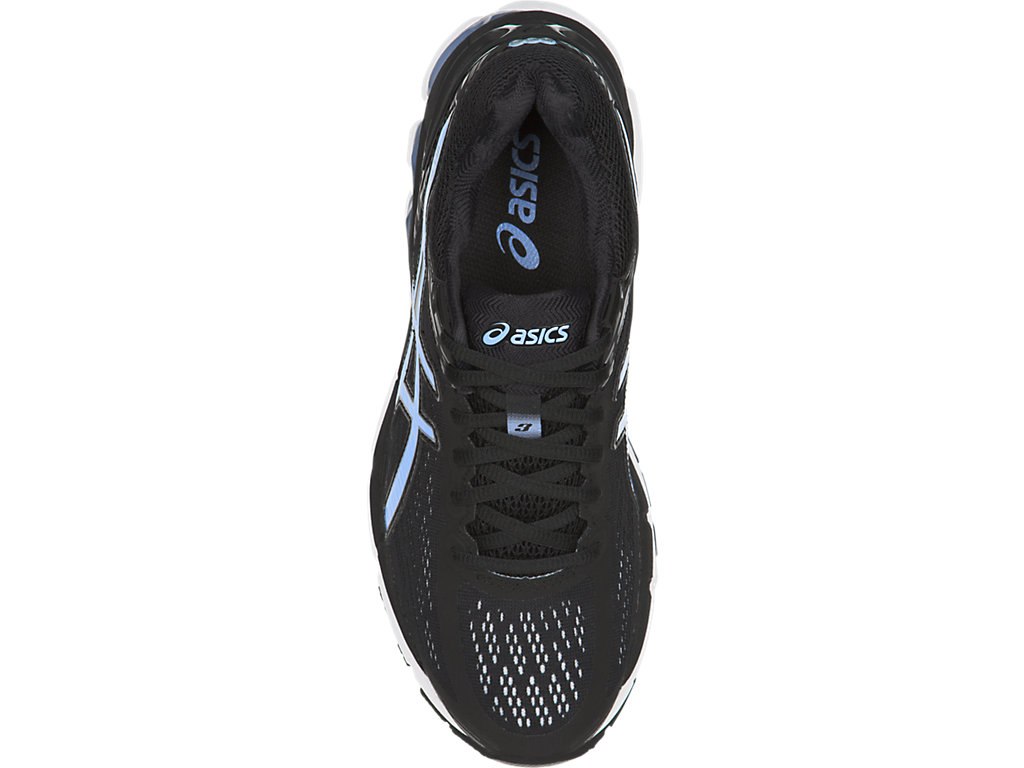 Asics Gel-Pursue Running Shoes For Women Black/Blue/White 294UMFSD