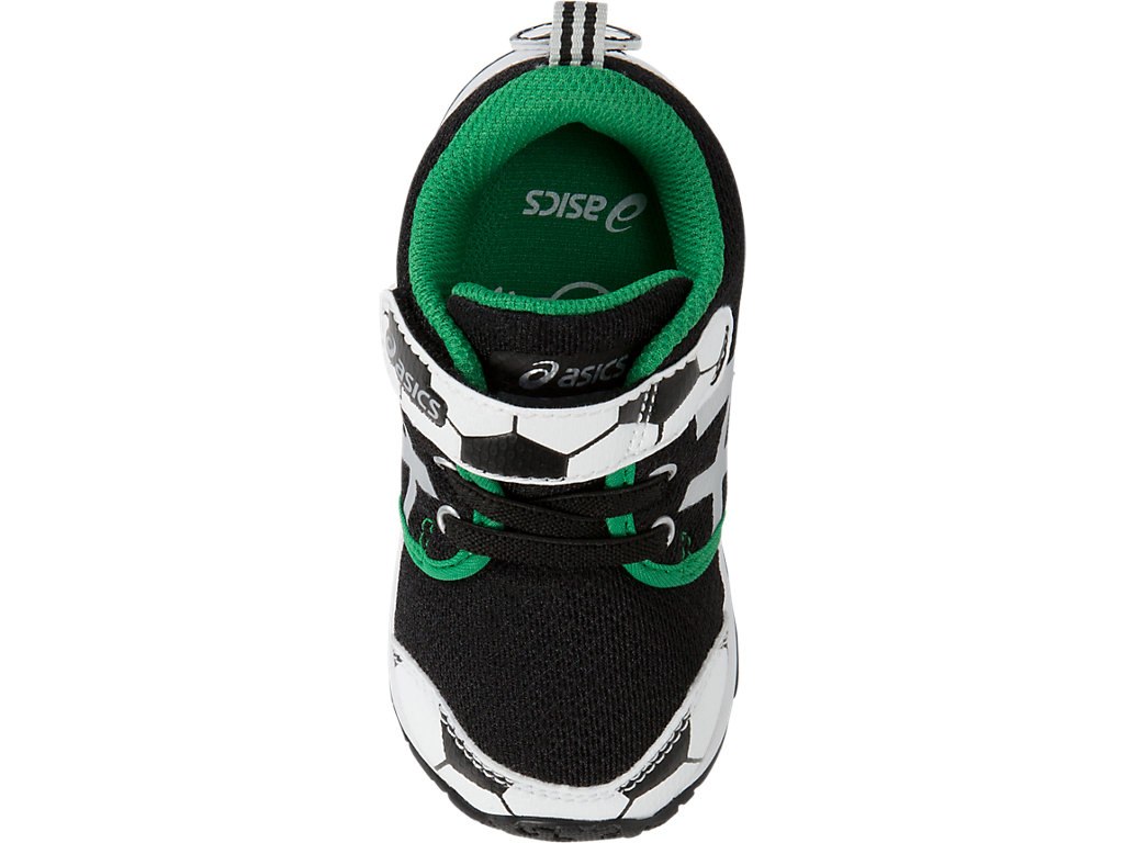 Asics School Yard Ts Running Shoes For Kids Black/Silver 299CEYEH