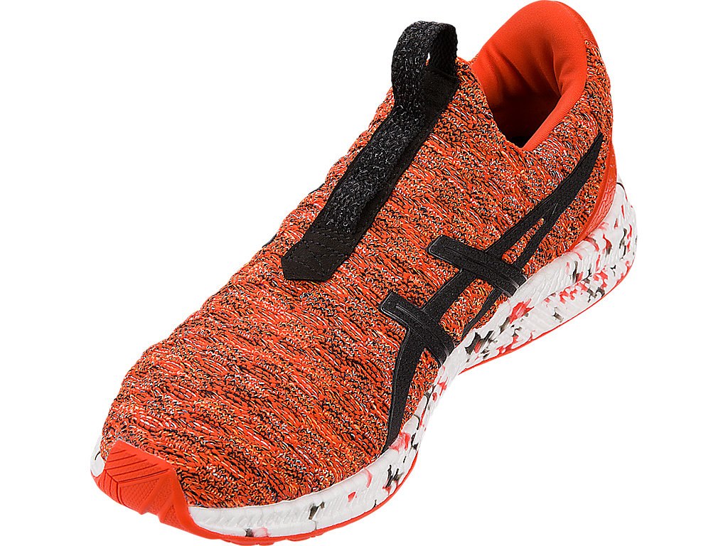 Asics Hypergel-Kenzen Running Shoes For Men Pink/Black 299TWRIO
