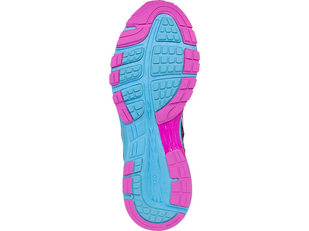 Asics Dynaflyte Running Shoes For Women Pink/Yellow/Light Turquoise 302NYWSP