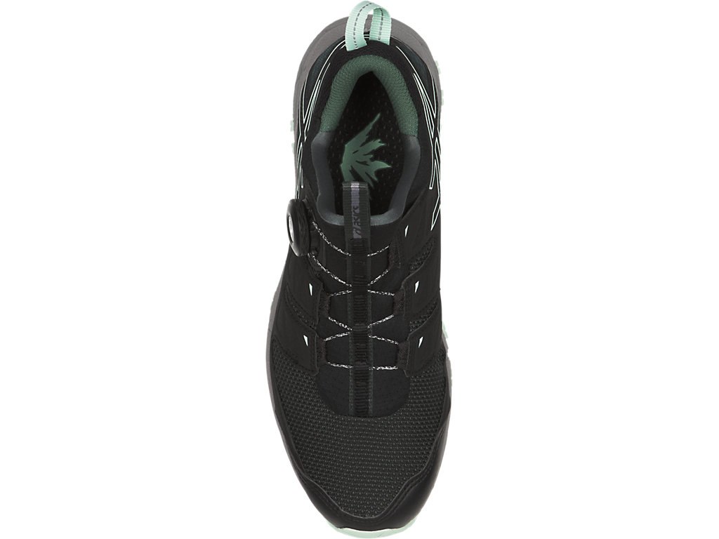 Asics Gel-Fujirado Running Shoes For Women Green/Black/Grey 316EXXHY