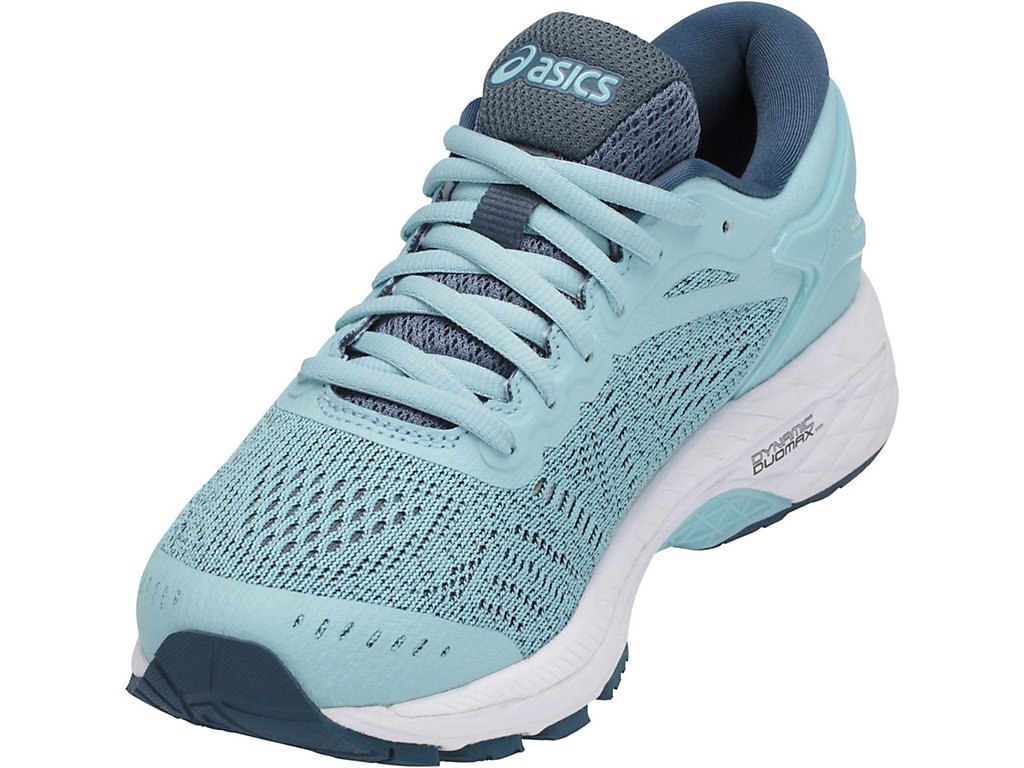 Asics Gel-Kayano 24 Shoes For Kids Blue/White 317JMZIP