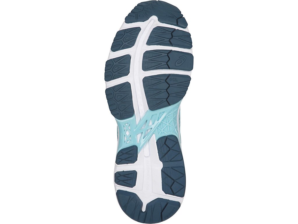 Asics Gel-Kayano 24 Shoes For Kids Blue/White 317JMZIP
