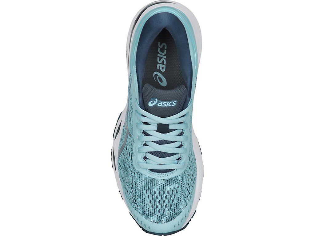 Asics Gel-Kayano 24 Shoes For Kids Blue/White 317JMZIP
