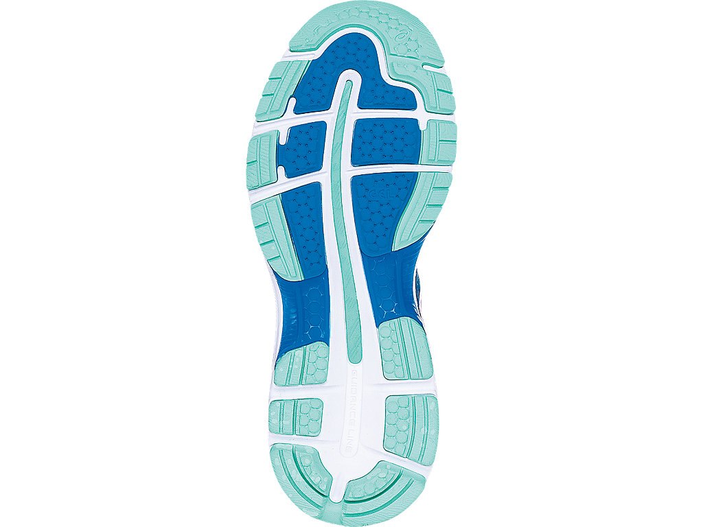 Asics Gel-Nimbus 19 Running Shoes For Women Blue/Coral/Light Turquoise Grey 325CREYF