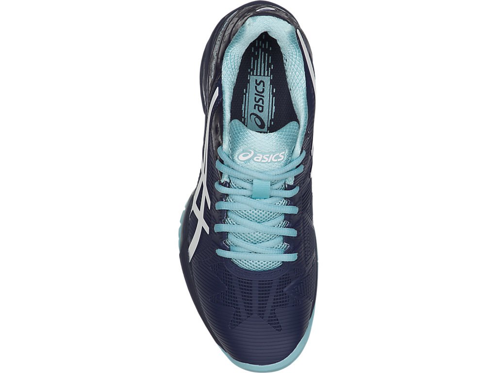 Asics Gel-Solution Speed 3 Tennis Shoes For Women Indigo Blue/White/Blue 328QPSTZ