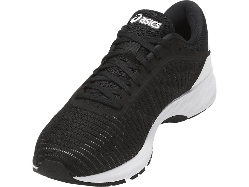 Asics Dynaflyte Running Shoes For Men Black/White/Dark Grey 335WDRKN
