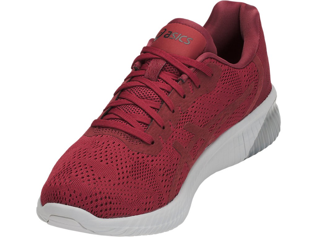 Asics Gel-Kenun Mx Running Shoes For Men Burgundy/Grey 340BCKEH
