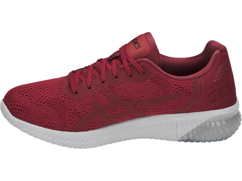 Asics Gel-Kenun Mx Running Shoes For Men Burgundy/Grey 340BCKEH