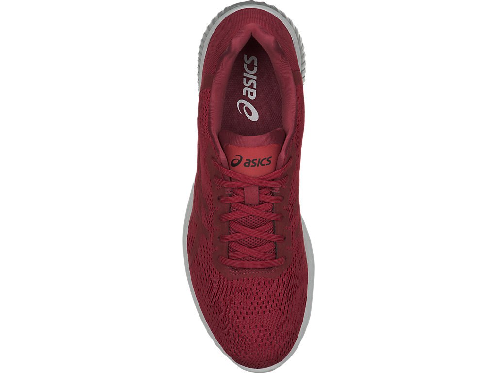 Asics Gel-Kenun Mx Running Shoes For Men Burgundy/Grey 340BCKEH