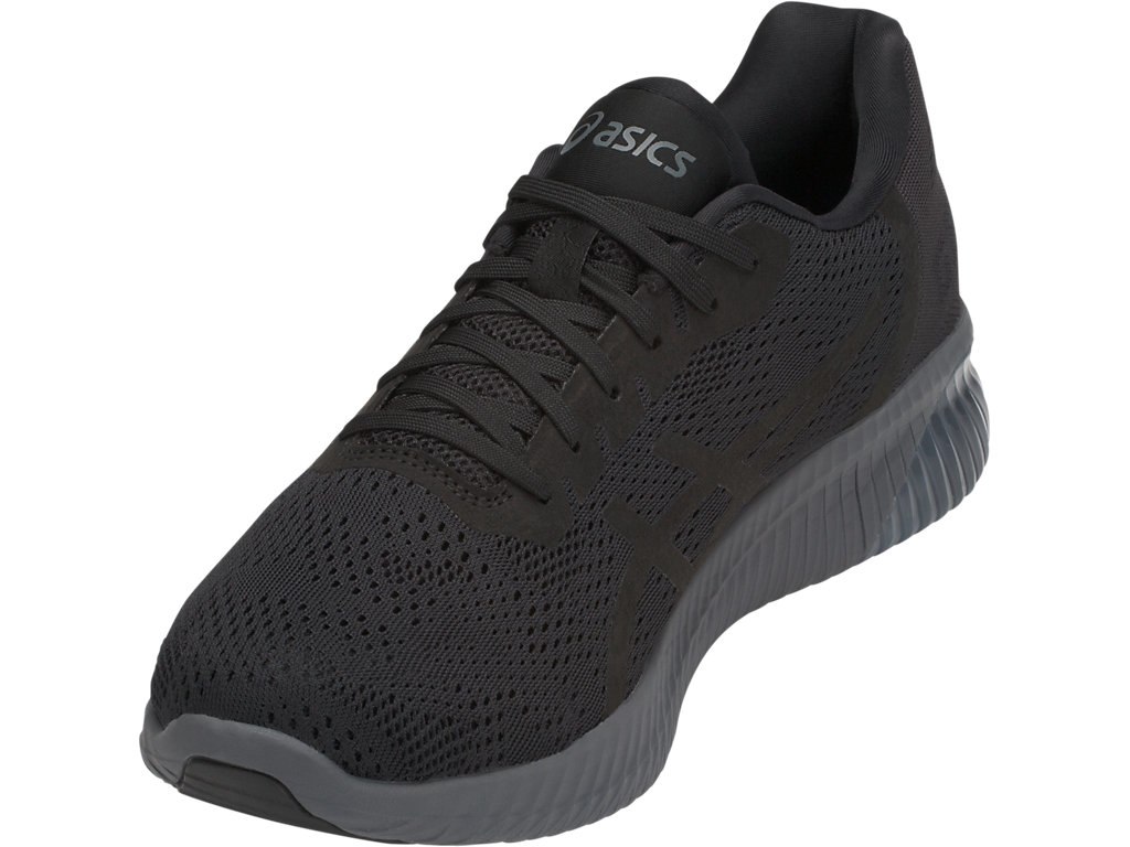 Asics Gel-Kenun Mx Running Shoes For Men Black/Dark Grey 340QBSRB