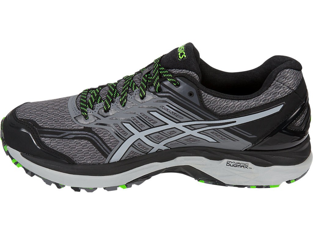 Asics Gt-2000 5 Running Shoes For Men Dark Grey/Green 341KZNFN