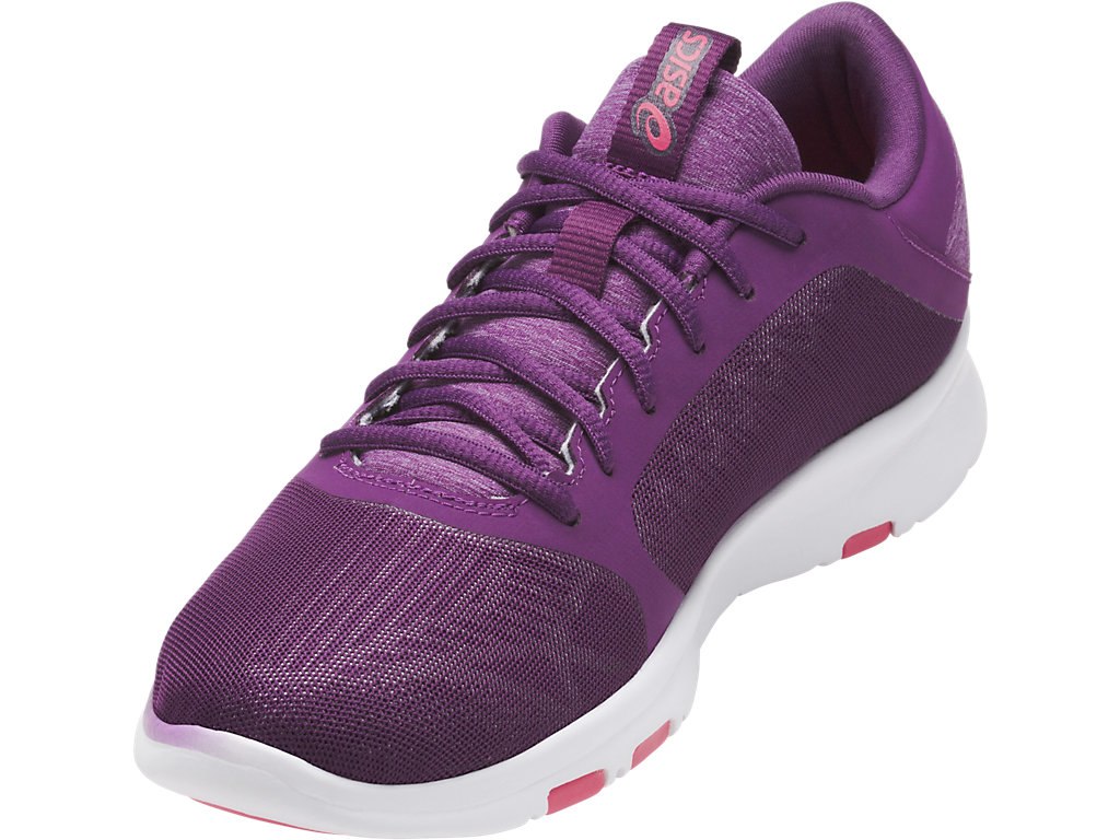 Asics Gel-Fit Training Shoes For Women Silver/Red 354JFZSI