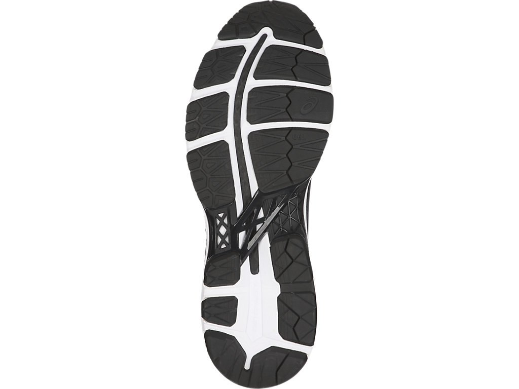 Asics Gel-Kayano 24 Running Shoes For Men Black/White 357JALMU