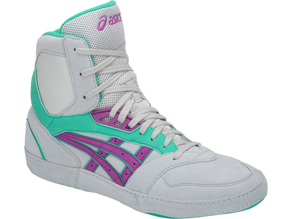 Asics International Lyte Shoes For Men Grey/Purple 361NUUVF