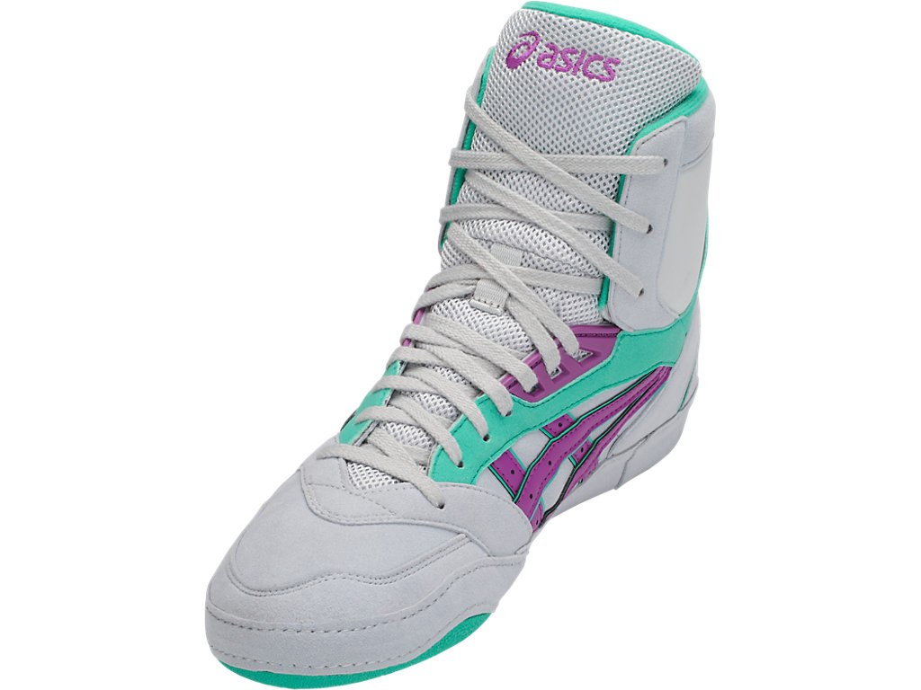 Asics International Lyte Shoes For Men Grey/Purple 361NUUVF