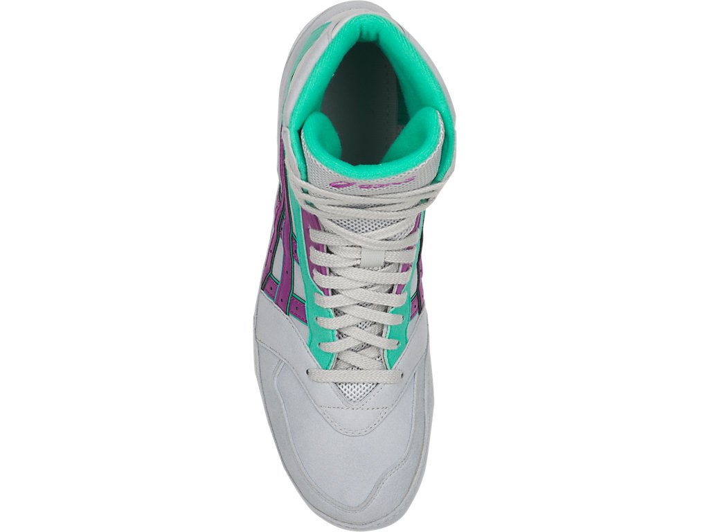 Asics International Lyte Shoes For Men Grey/Purple 361NUUVF