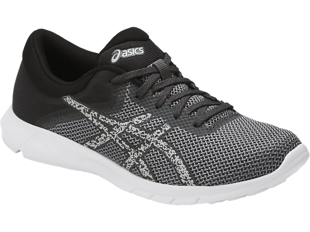 Asics Nitrofuze 2 Running Shoes For Men Dark Grey/White 361OVCZQ