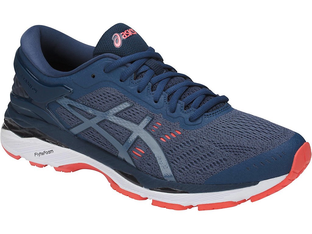 Asics Gel-Kayano 24 Running Shoes For Men Blue/Dark Blue 371CDITD