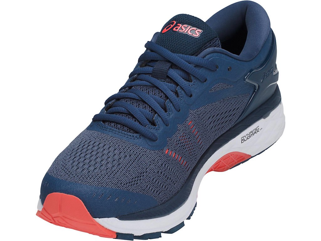 Asics Gel-Kayano 24 Running Shoes For Men Blue/Dark Blue 371CDITD