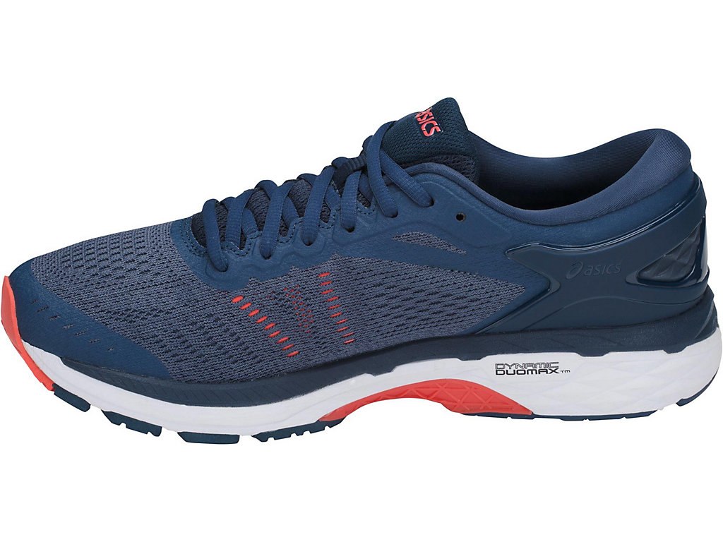Asics Gel-Kayano 24 Running Shoes For Men Blue/Dark Blue 371CDITD