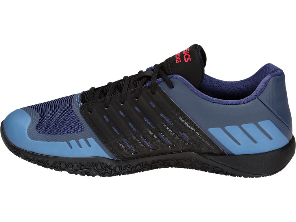Asics Conviction X Training Shoes For Men Black 373DEFJD