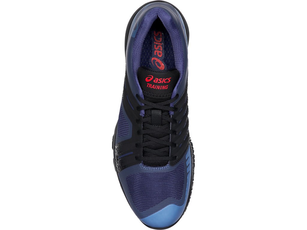Asics Conviction X Training Shoes For Men Black 373DEFJD
