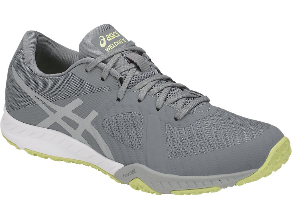Asics Weldon X Training Shoes For Women Grey/Light Green 374XMEUZ