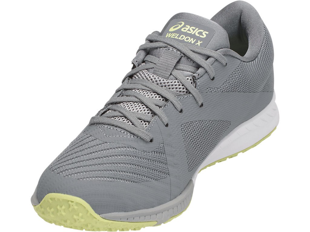 Asics Weldon X Training Shoes For Women Grey/Light Green 374XMEUZ