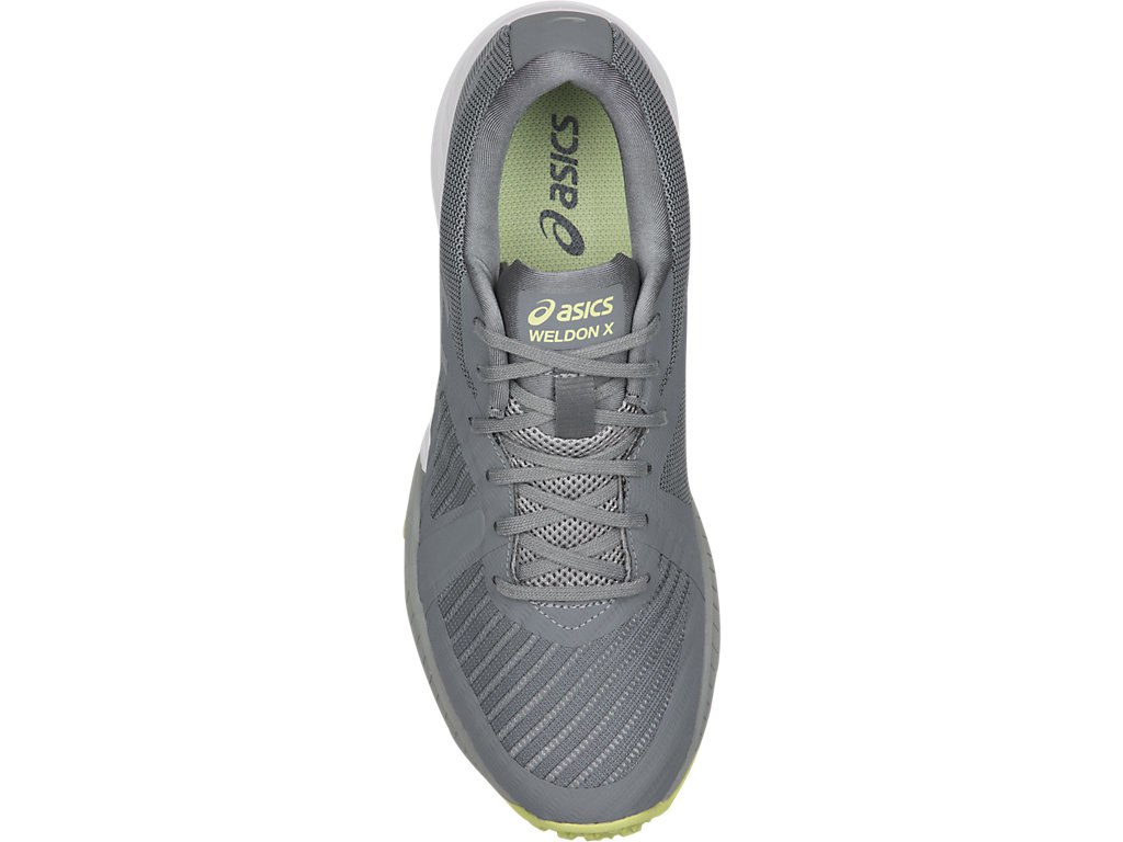 Asics Weldon X Training Shoes For Women Grey/Light Green 374XMEUZ