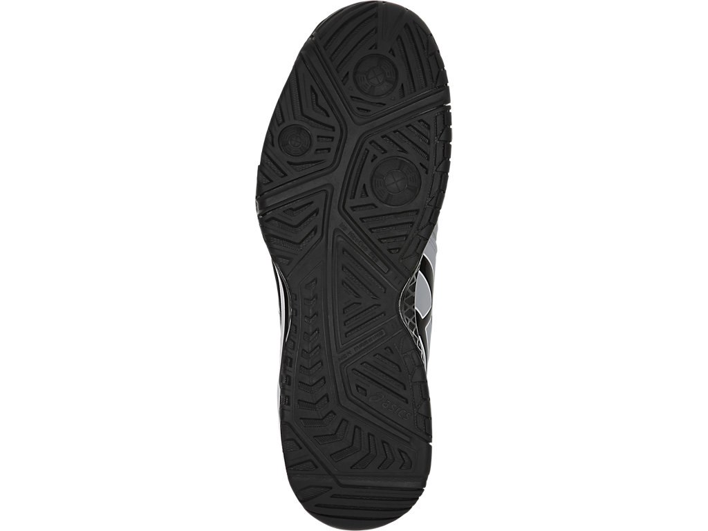 Asics Gel-Resolution 7 Tennis Shoes For Men Grey/Black/White 375LDOBM