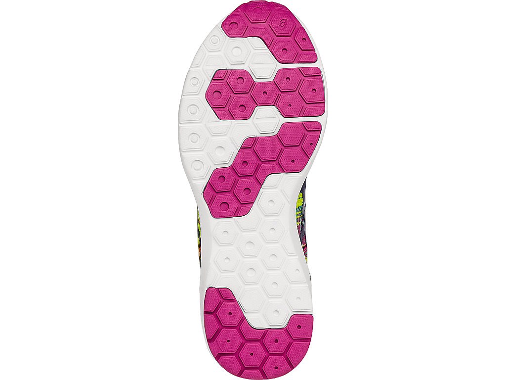 Asics Bounder Gs Running Shoes For Kids Blue/Pink 380QKUZO