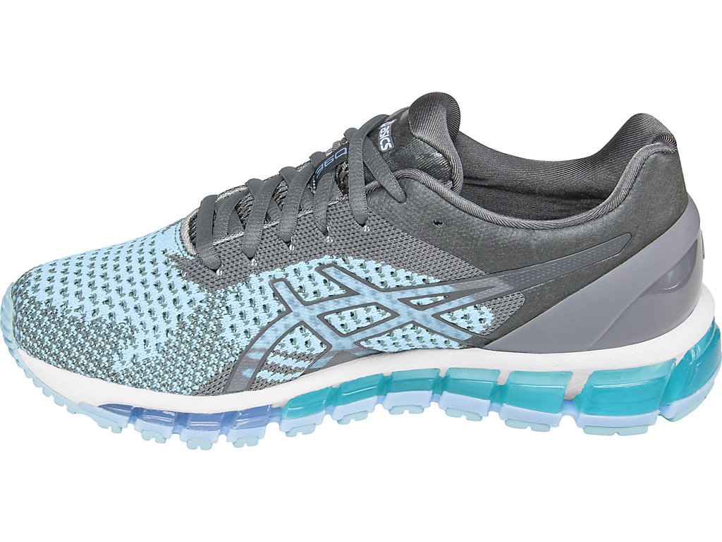 Asics Gel-Quantum 360 Running Shoes For Women Blue/Dark Grey 382CCVEC