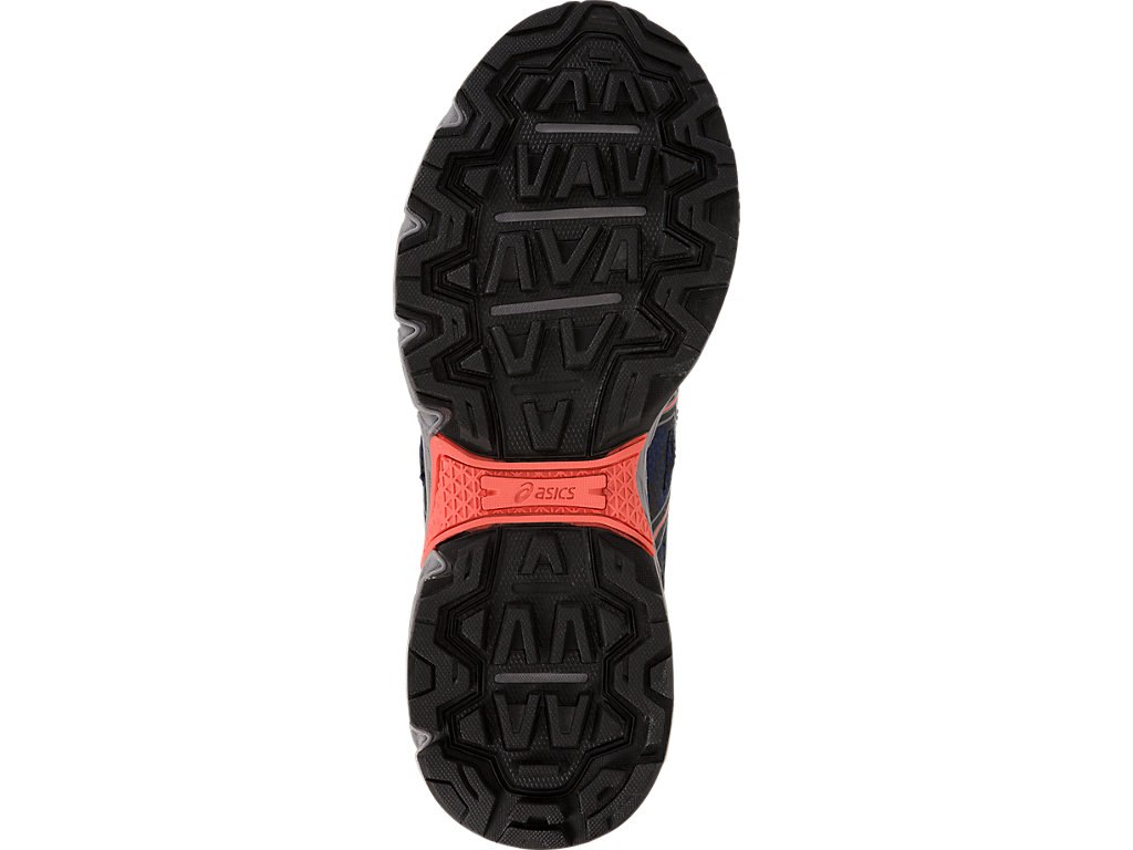 Asics Gel-Venture 6 Running Shoes For Women Indigo Blue/Grey/Coral 387AEMRY