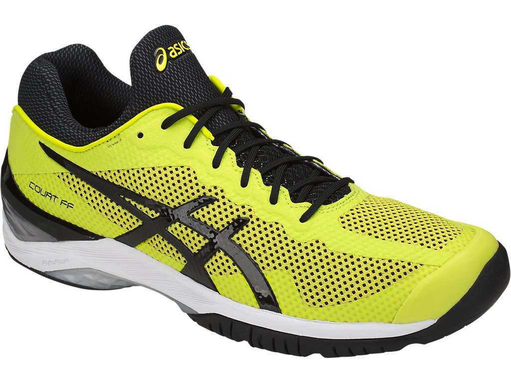 Asics Court Ff Tennis Shoes For Men Black 390JKKAH
