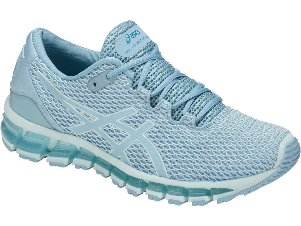 Asics Gel-Quantum 360 Running Shoes For Women Blue/Light Blue 402OQWIE
