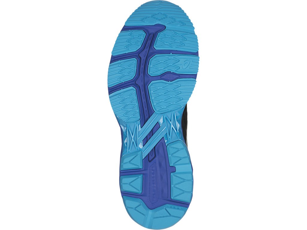 Asics Gt-2000 5 Running Shoes For Women Black/Blue 402TVRAJ