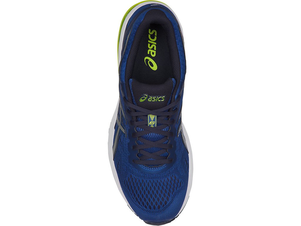 Asics Gt-1000 6 Running Shoes For Men Silver/Navy 405STKXP