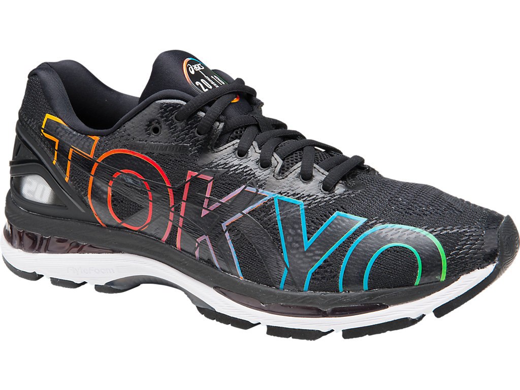 Asics Gel-Nimbus 20 Running Shoes For Men Black 408FJIVI