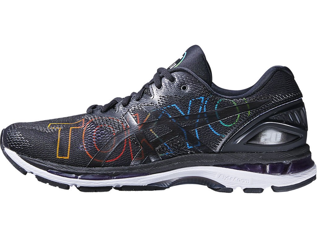 Asics Gel-Nimbus 20 Running Shoes For Men Black 408FJIVI