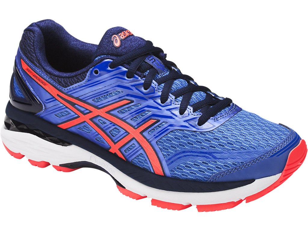 Asics Gt-2000 5 Running Shoes For Women Blue/Coral/Indigo Blue 409GQEWS