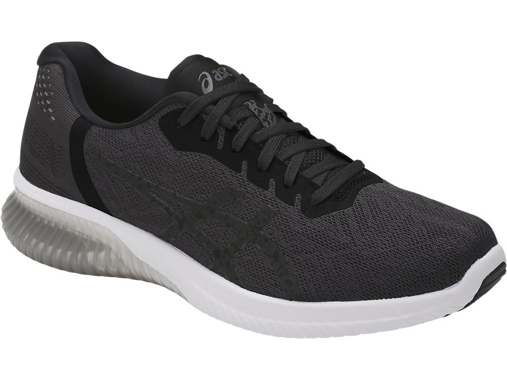 Asics Gel-Kenun Running Shoes For Women Black/White 415XZCKB