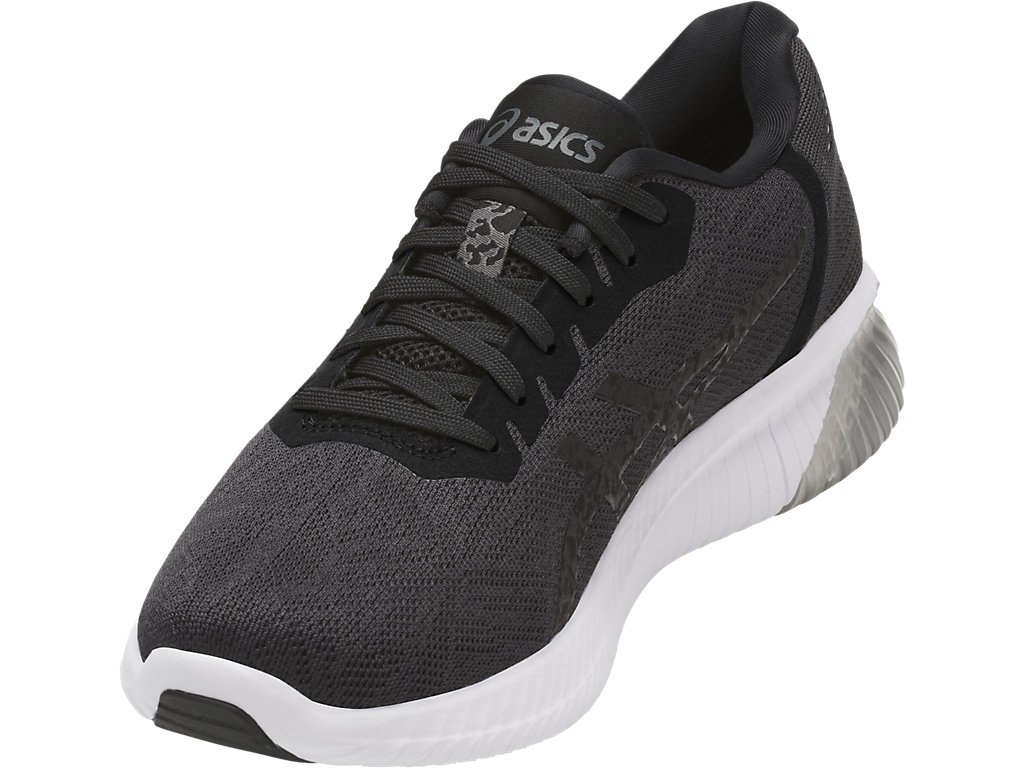 Asics Gel-Kenun Running Shoes For Women Black/White 415XZCKB