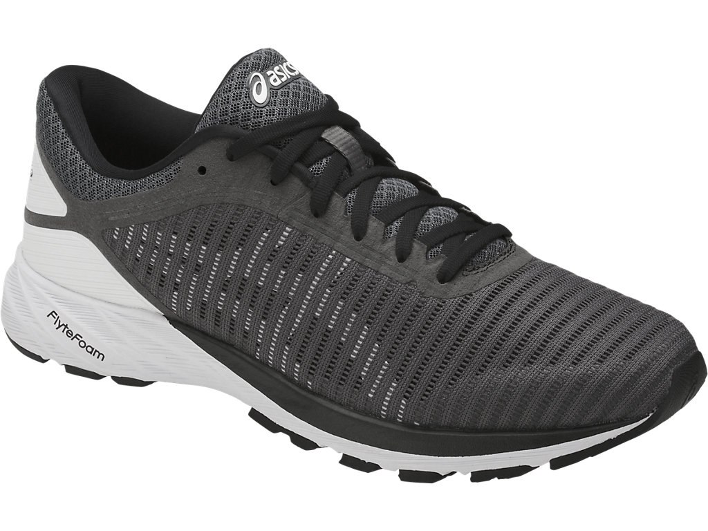 Asics Dynaflyte Running Shoes For Men Dark Grey/White/Black 421UEFTR