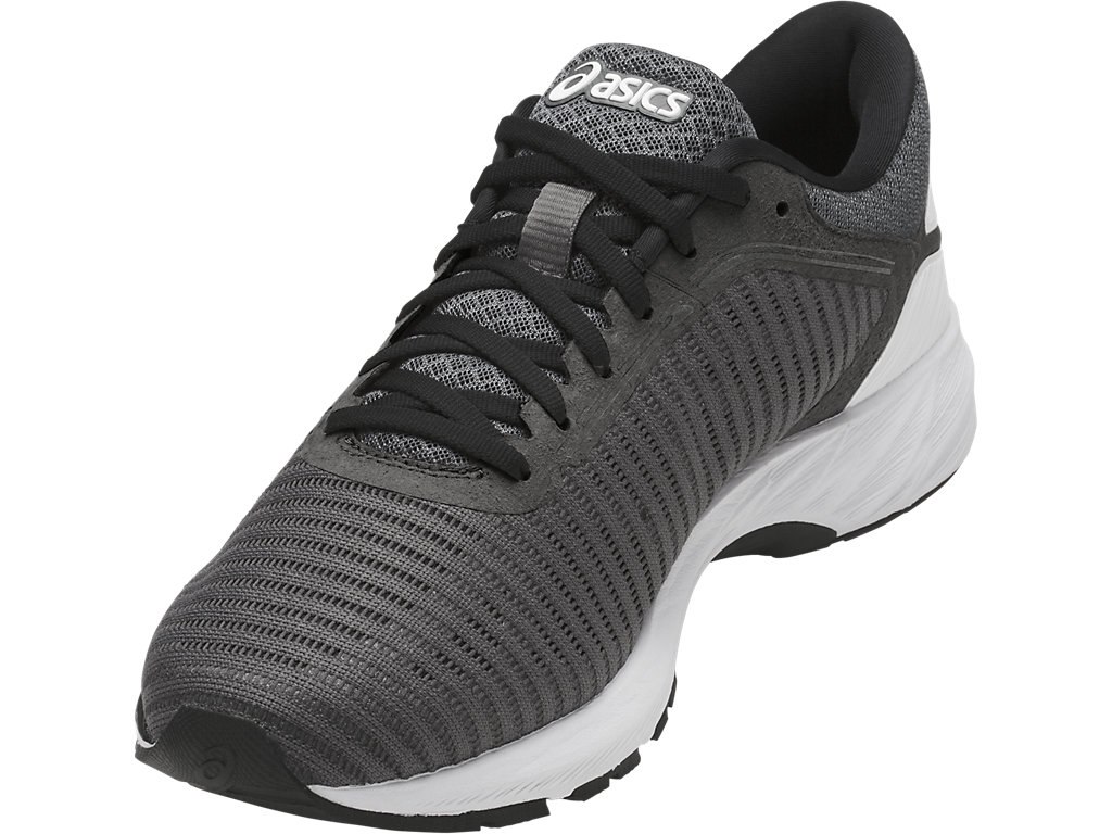 Asics Dynaflyte Running Shoes For Men Dark Grey/White/Black 421UEFTR