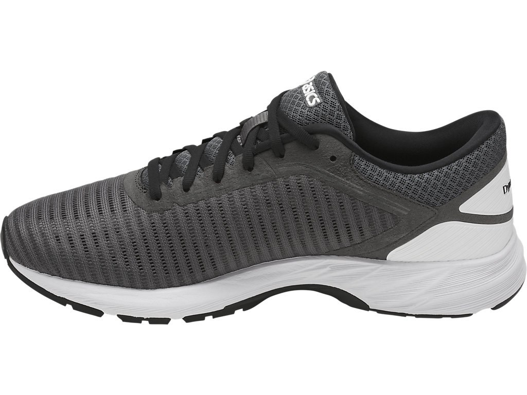 Asics Dynaflyte Running Shoes For Men Dark Grey/White/Black 421UEFTR