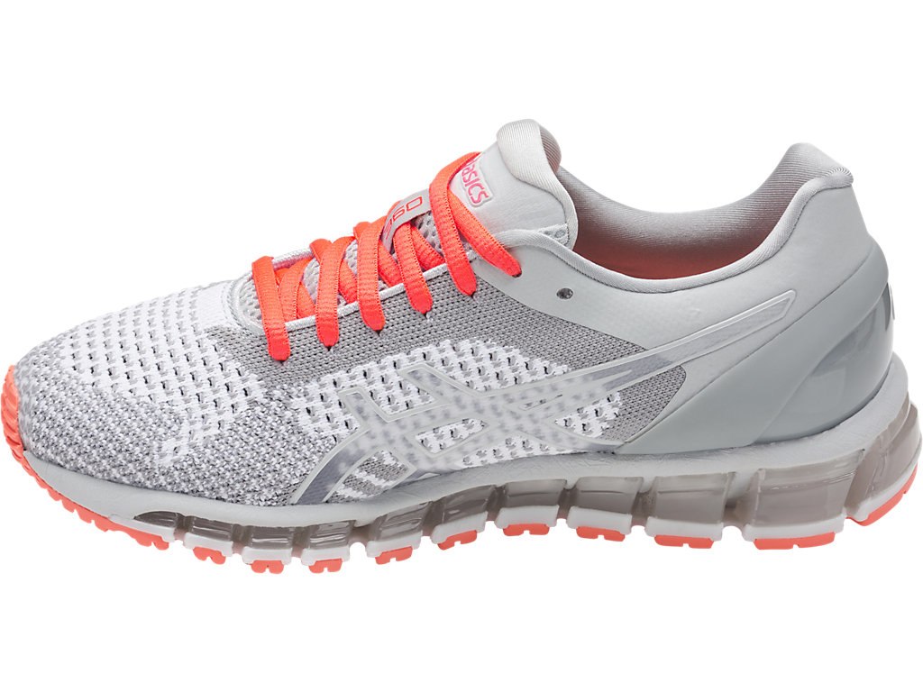 Asics Gel-Quantum 360 Running Shoes For Women Grey/Coral 421XHYSG