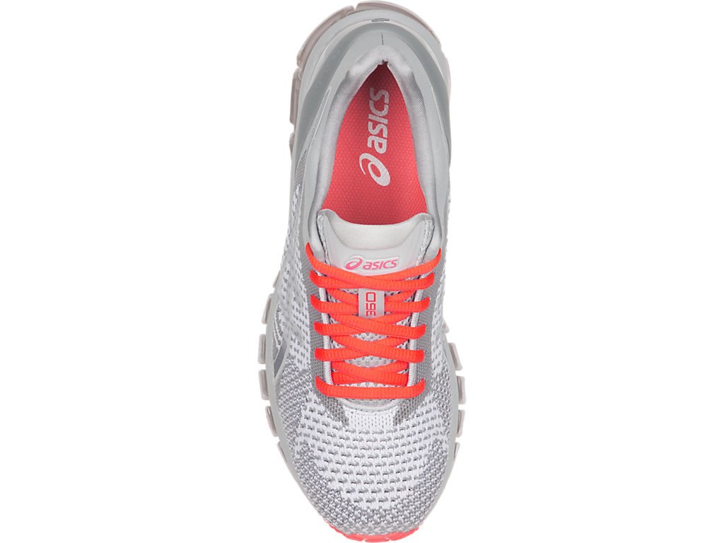 Asics Gel-Quantum 360 Running Shoes For Women Grey/Coral 421XHYSG